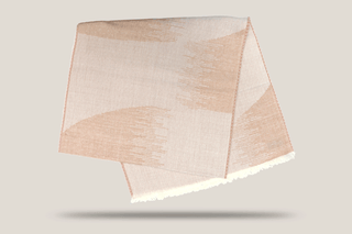 Wide Acrylic Scarf Hills Hats Cream