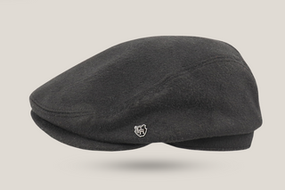 Long Pile 100% Wool Driving Cap