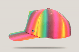 Rainbow Trucker Baseball Cap Hills Hats
