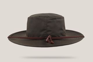 The Squatter Oilskin Wide Brim