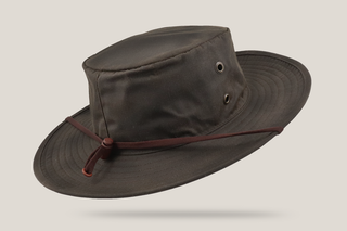 The Squatter Oilskin Wide Brim