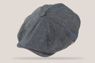Denim & Hemp Paperboy Cap