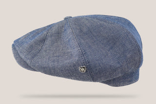 Denim & Hemp Paperboy Cap