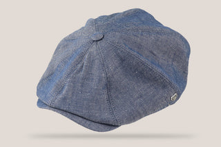 Denim & Hemp Paperboy Cap