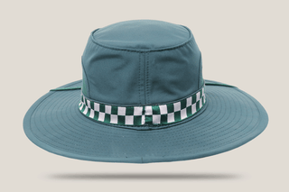 Soft Wide Brim Hat with Mesh Inserts