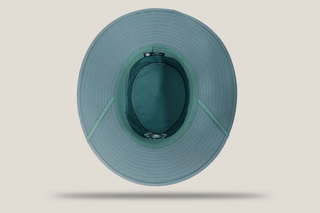 Soft Wide Brim Hat with Mesh Inserts