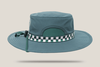 Soft Wide Brim Hat with Mesh Inserts