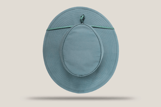 Soft Wide Brim Hat with Mesh Inserts