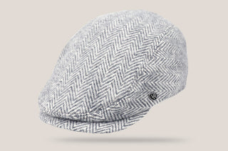 Palliser Ridge Nz Wool Tweed Driving Cap Hills Hats Light Grey S