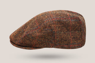 Warrington English Wool Tweed Traditional Cheesecutter Hills Hats