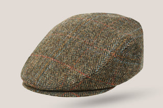 Warrington English Wool Tweed Traditional Cheesecutter Hills Hats