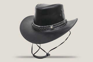 Oily Nubuck Cow Suede Leather Hat