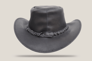 Soft Foldable Cow Leather Hat