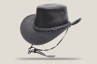 Soft Foldable Cow Leather Hat