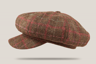 Ashton English Wool Tweed Baker Boy