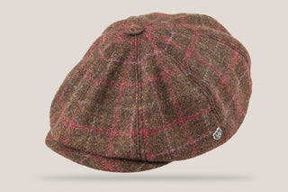 Ashton English Wool Tweed Caddy Cap