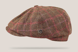 Ashton English Wool Tweed Caddy Cap