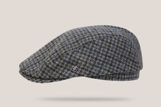Preston English Wool Tweed Driving Cap