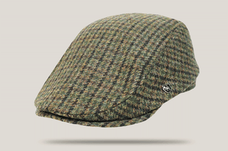 Preston English Wool Tweed Driving Cap