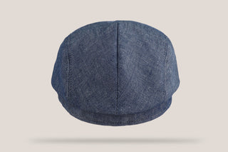 Denim and Hemp Driving Cap