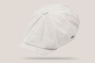 Highland Paperboy Cap Hills Hats L Light Grey