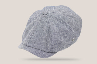 Highland Paperboy Cap Hills Hats L Navy