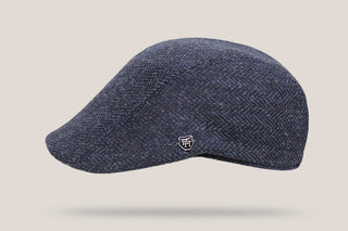 Castleford English Wool Tweed Duckbill Cap