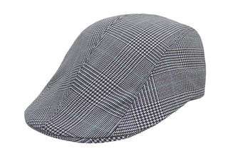 Green Houndstooth Check Duckbill Hills Hats
