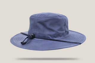 The Royce Squatter Wide brim Hills Hats Navy L