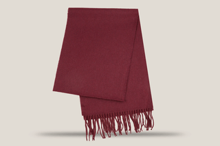 Classic Plain Wool Scarf