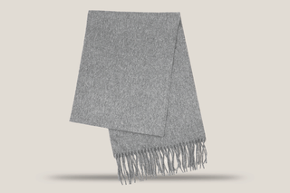 Classic Plain Wool Scarf