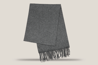 Classic Plain Wool Scarf