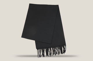 Classic Plain Wool Scarf