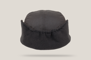 The Game Oilskin Flap Cap