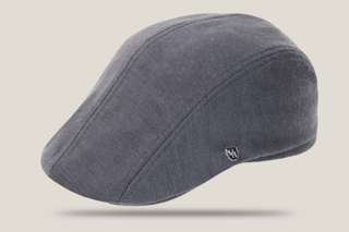 Merino Wool Knit Duckbill Hills Hats Charcoal L