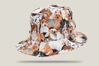 Cats and Dogs Traditional Bucket Hat