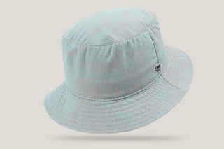 Two-Up Linen Drop Brim Bucket Hat