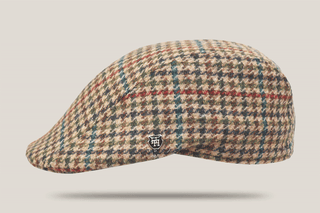 Wiltshire English Wool Tweed Duckbill Cap