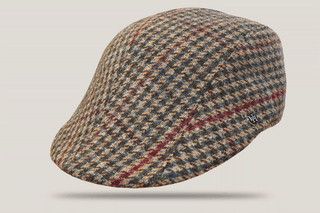 Wiltshire English Wool Tweed Duckbill Cap