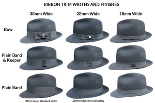 Wool Felt New Yorker Homburg image 6