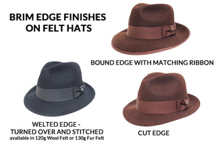 Wool Felt New Yorker Homburg image 5