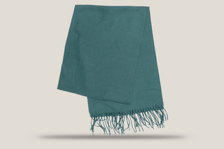Cashmink Plain Scarf Hills Hats Teal