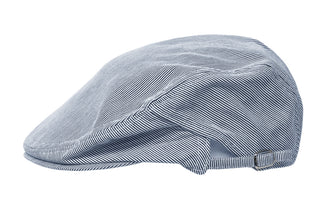 Pinstripe Adjustable Cheesecutter Hills Hats