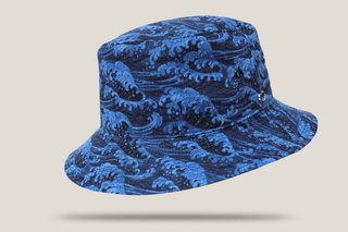 Waves Drop Brim Bucket Hat