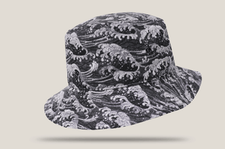 Waves Drop Brim Bucket Hat