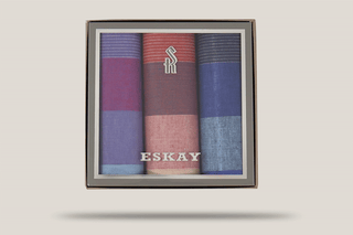 Eskay Gift Boxed Hankies 3pk Hills Hats