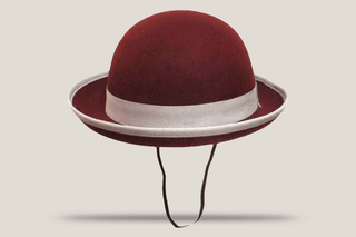 School Girls Wool Felt Bowler