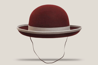 School Girls Wool Felt Bowler