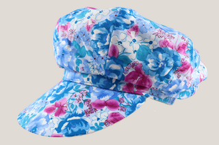 Floral Big Apple Baker Boy Hills Hats