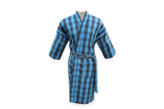 Alliance Check Kimono Robe Hills Hats
